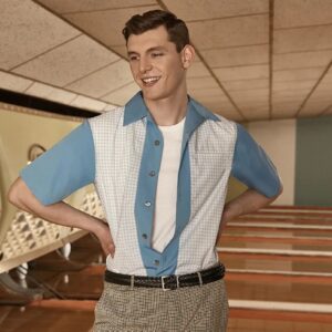 Vintage 1950s Men's Bowling Shirt